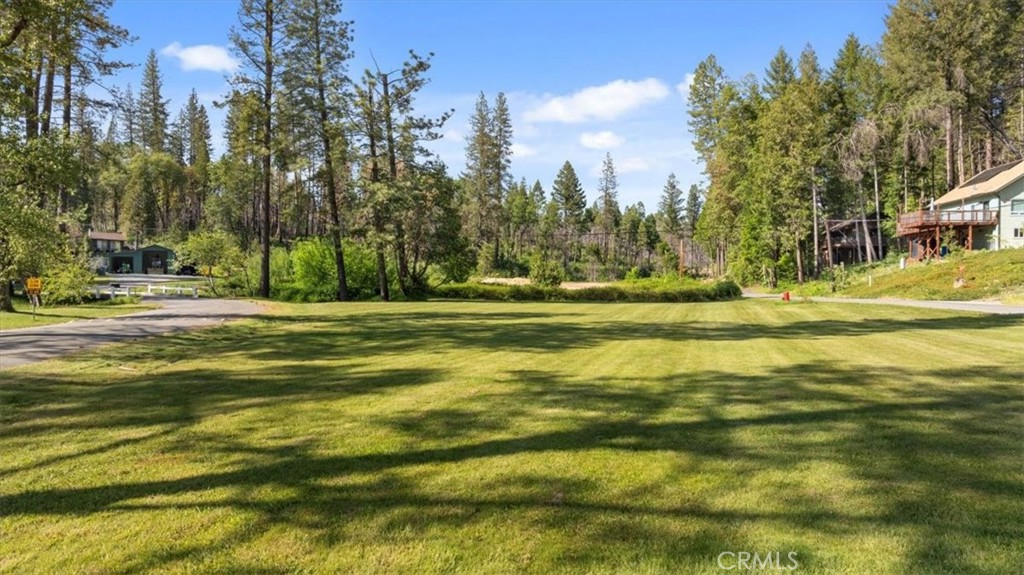 0 Path In The Woods Berry Creek, CA 95916 - Photo 22 of 30 a swimming pool in the middle of a yard