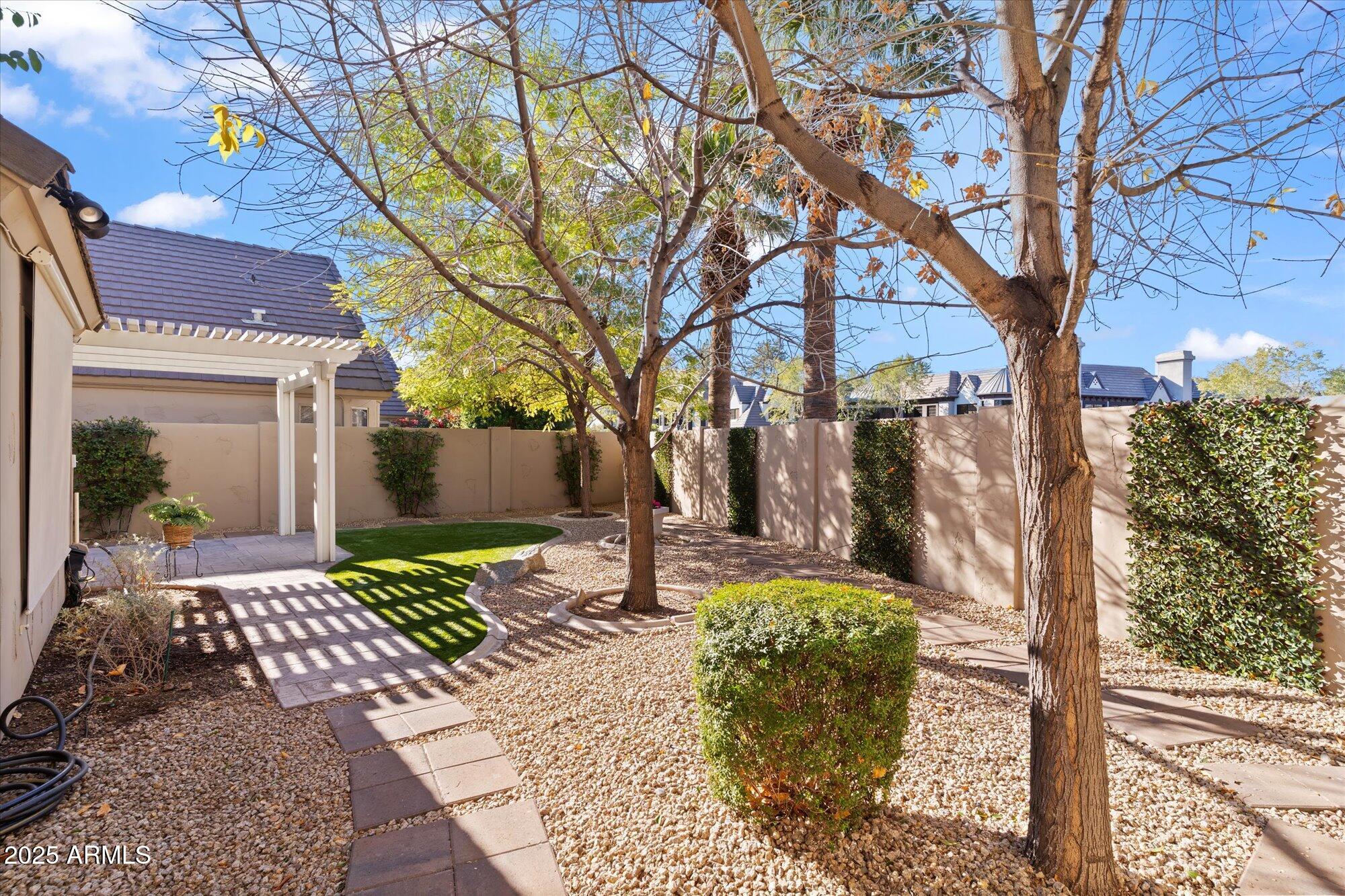 5534 North 15th Street Phoenix, AZ 85014 - Photo 25 of 25 a view of a back yard of the house