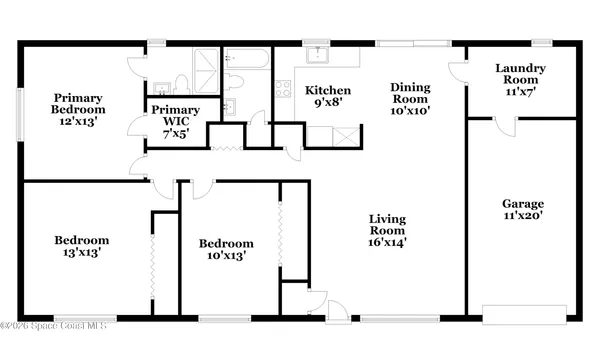 $1,825 | 1024 Porpoise Drive, Rockledge, FL 32955