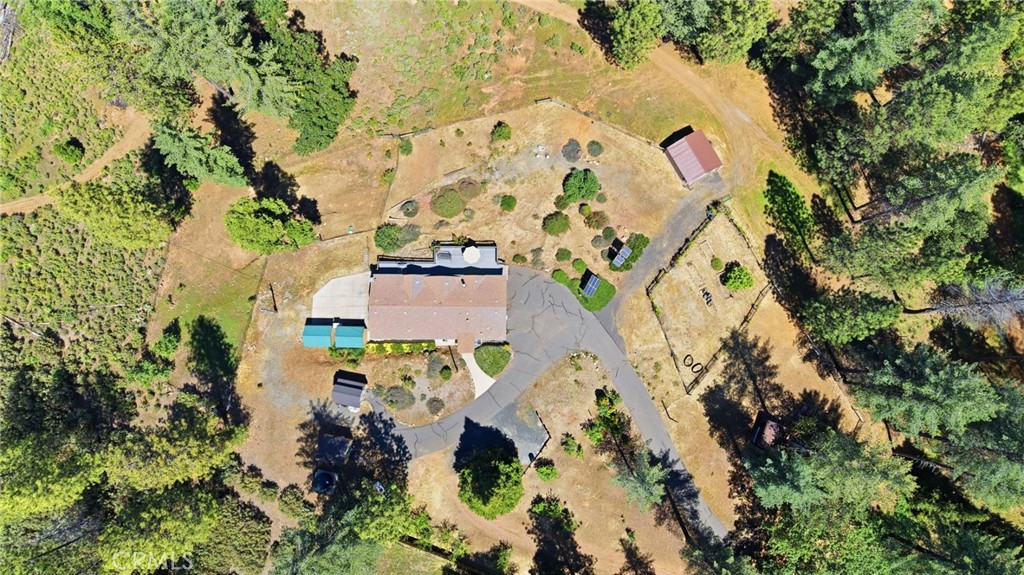 21552 Sprague Road West Groveland, CA 95321 - Photo 32 of 36 an aerial view of residential house with outdoor space