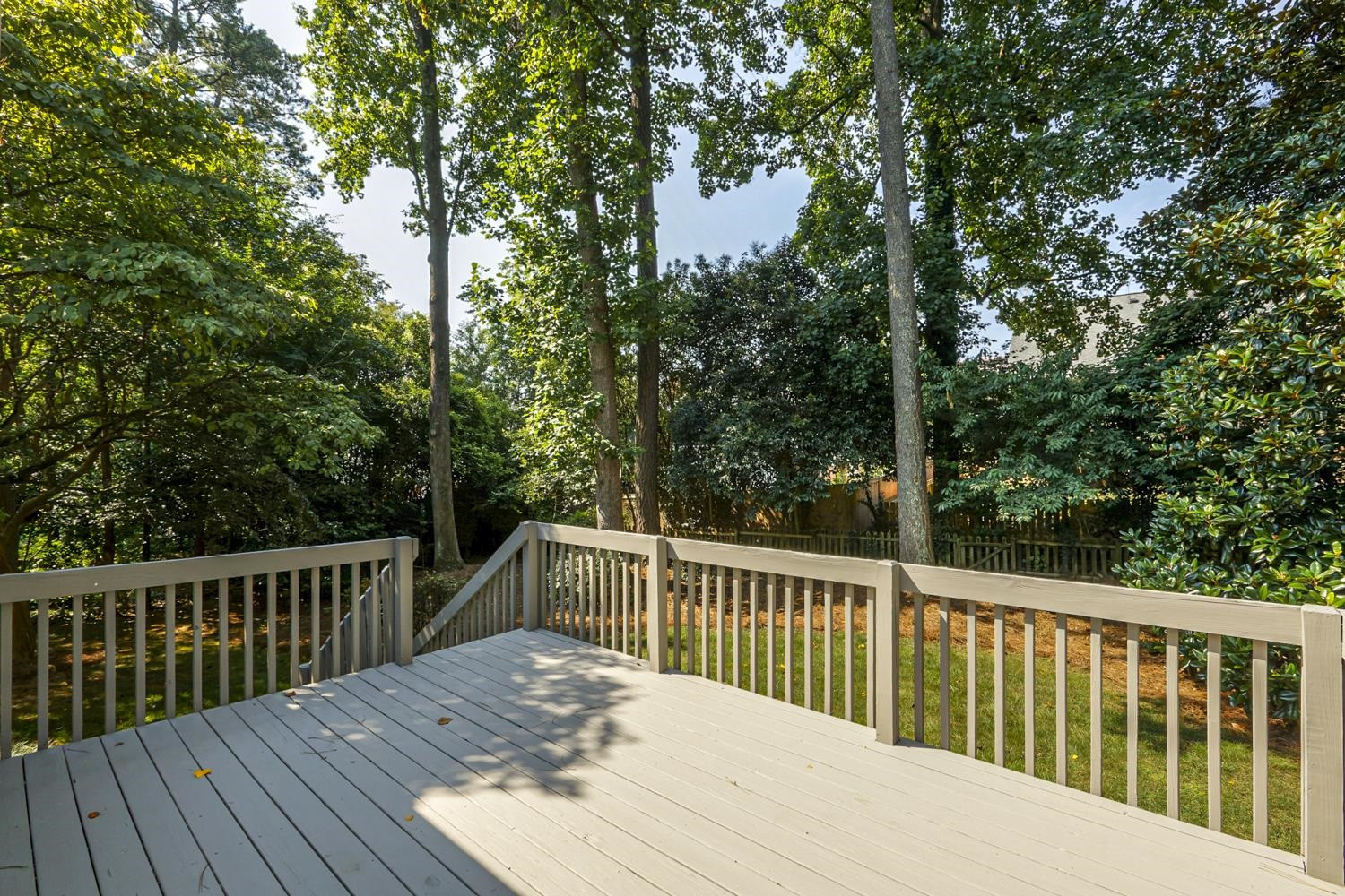 708 Dartmouth Road Raleigh, NC 27609 - Photo 13 of 15 Large deck off of the Bonus/flex room is perfect for grilling out. Deck