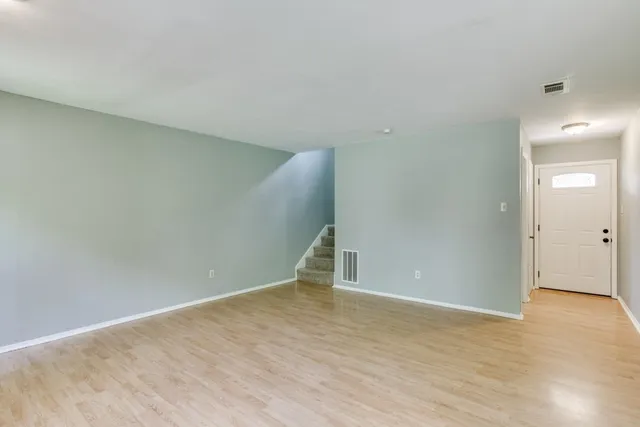 a view of empty room