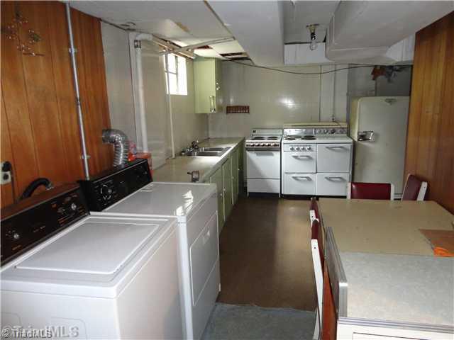 623 Creek Ridge Road Greensboro, NC 27406 - Photo 11 of 15 Other. Basement Kitchen/Laundry