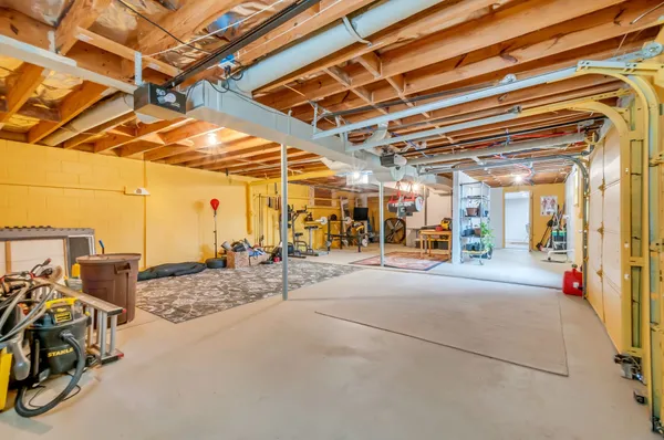 a view of storage and utility room