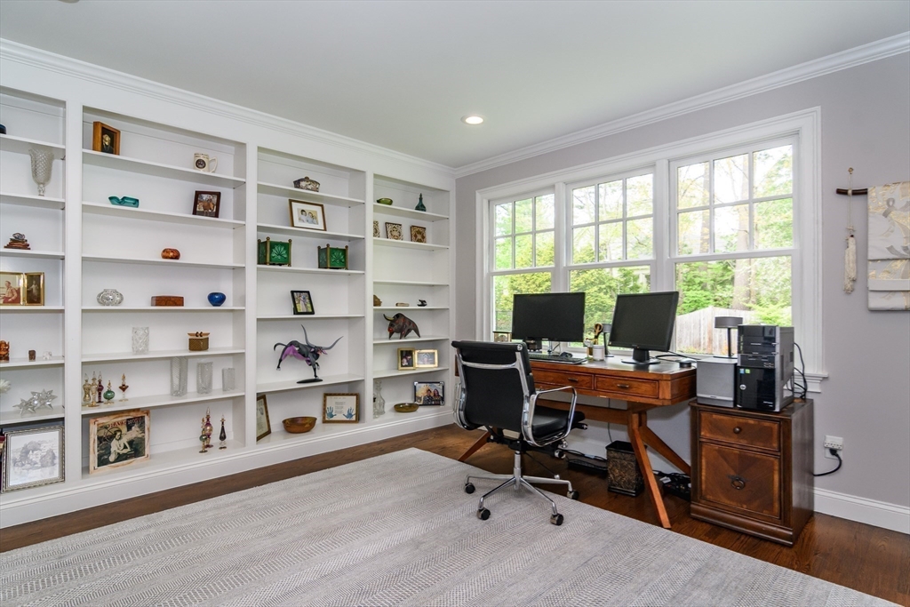 1098 Webster Street Needham, MA 02492 - Photo 17 of 21 a workspace with furniture and a window