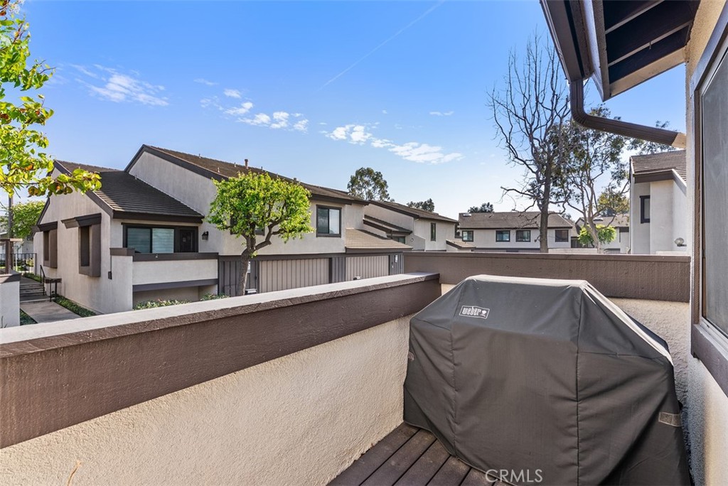 165 Old Ranch Road, Unit 3 Seal Beach, CA 90740 - Photo 16 of 31 Balcony off of kitchen