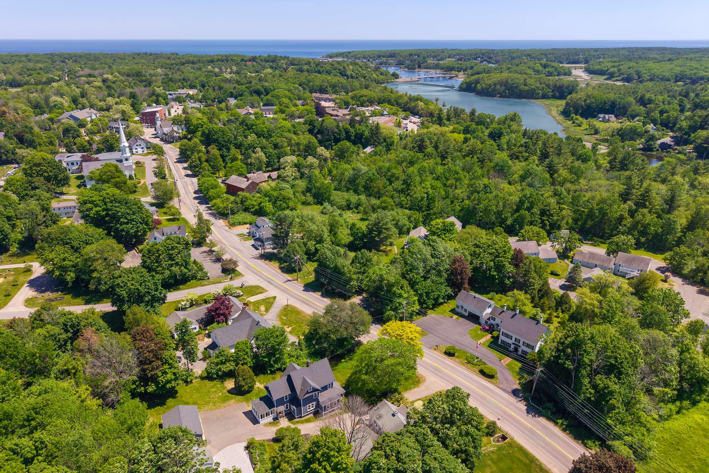 152 York Street York, ME 03909 - Photo 39 of 42 Aerial view of York Village