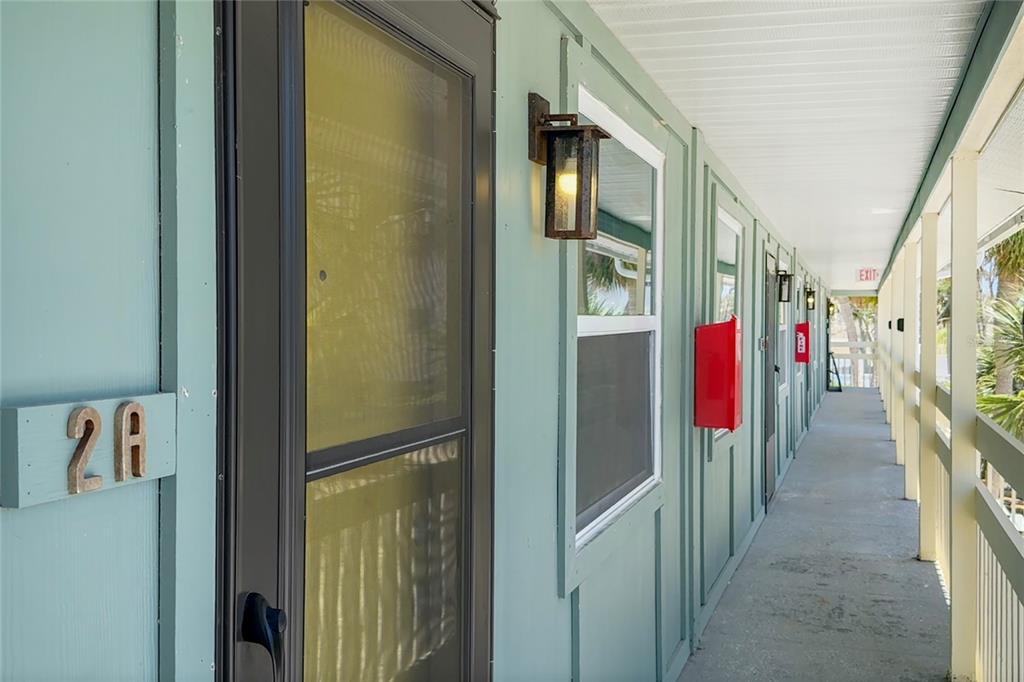 5041 North Beach Road, Unit 2A AND 2B Englewood, FL 34223 - Photo 31 of 90 a view of hallway