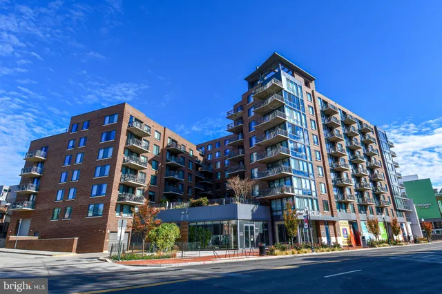 a view of building with yard