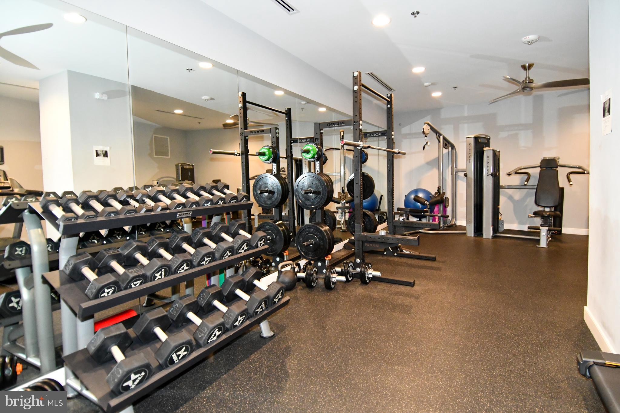 50 Florida Avenue Northeast, Unit 523 Washington, DC 20002 - Photo 33 of 38 a view of a room with gym equipment