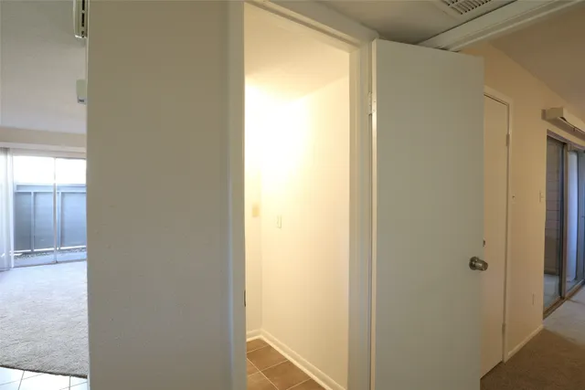 a view of front door