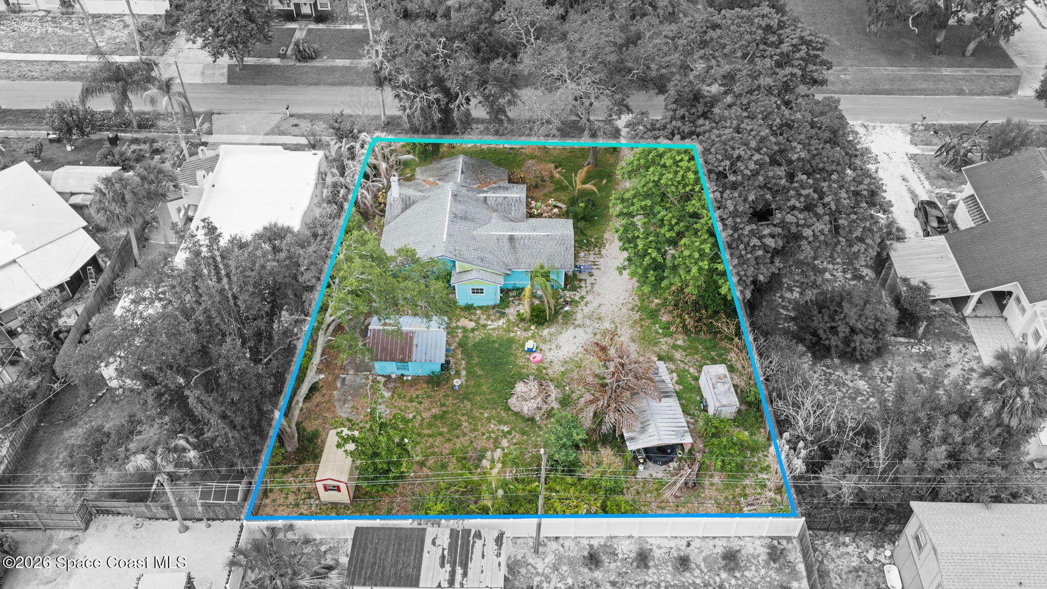 316 Carleton Drive Cocoa, FL 32922 - Photo 1 of 18 1-web-or-mls-CARLETON.33 lot line