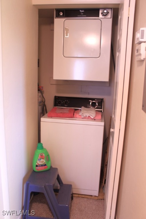 1221 Barrett Road, Unit 905 North Fort Myers, FL 33903 - Photo 17 of 22 a utility room with dryer and washer