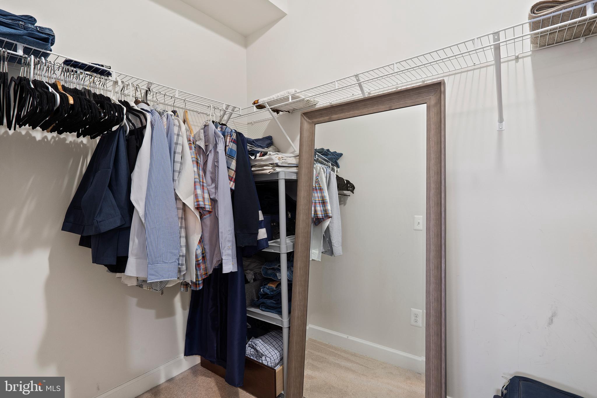 3516 Flatwoods Drive Frederick, MD 21704 - Photo 20 of 41 a view of walk in closet with clothes and shoes