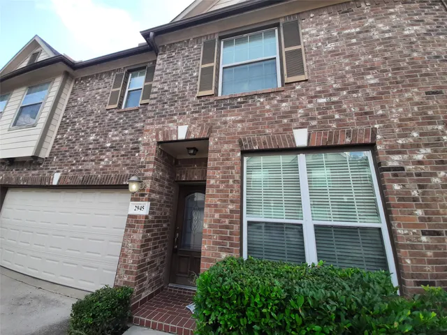 a view of a brick building
