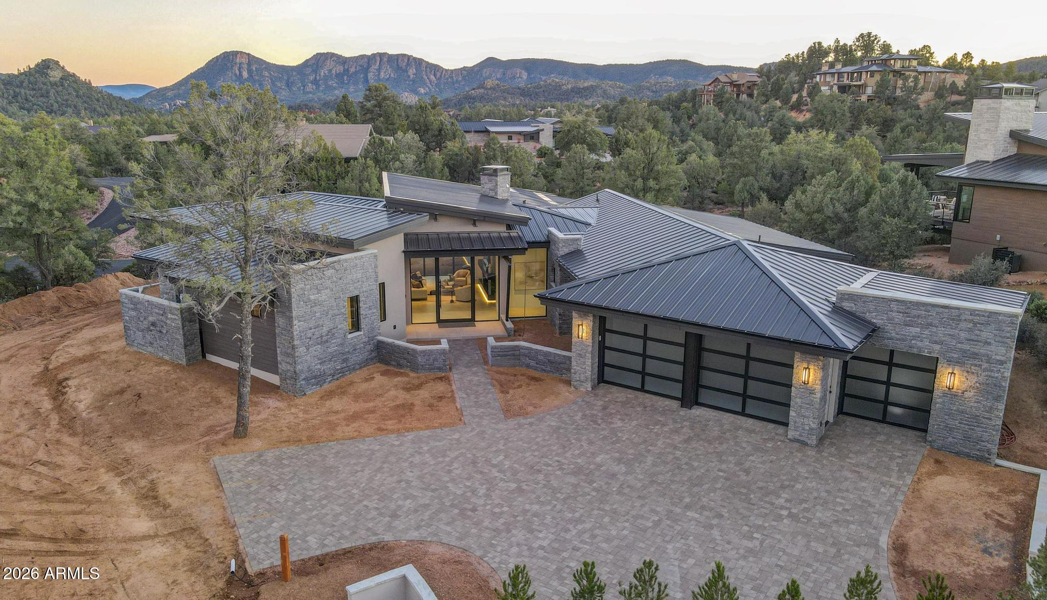 108 South Rim Club Drive Payson, AZ 85541 - Photo 2 of 56 a view of a house with a yard and mountain
