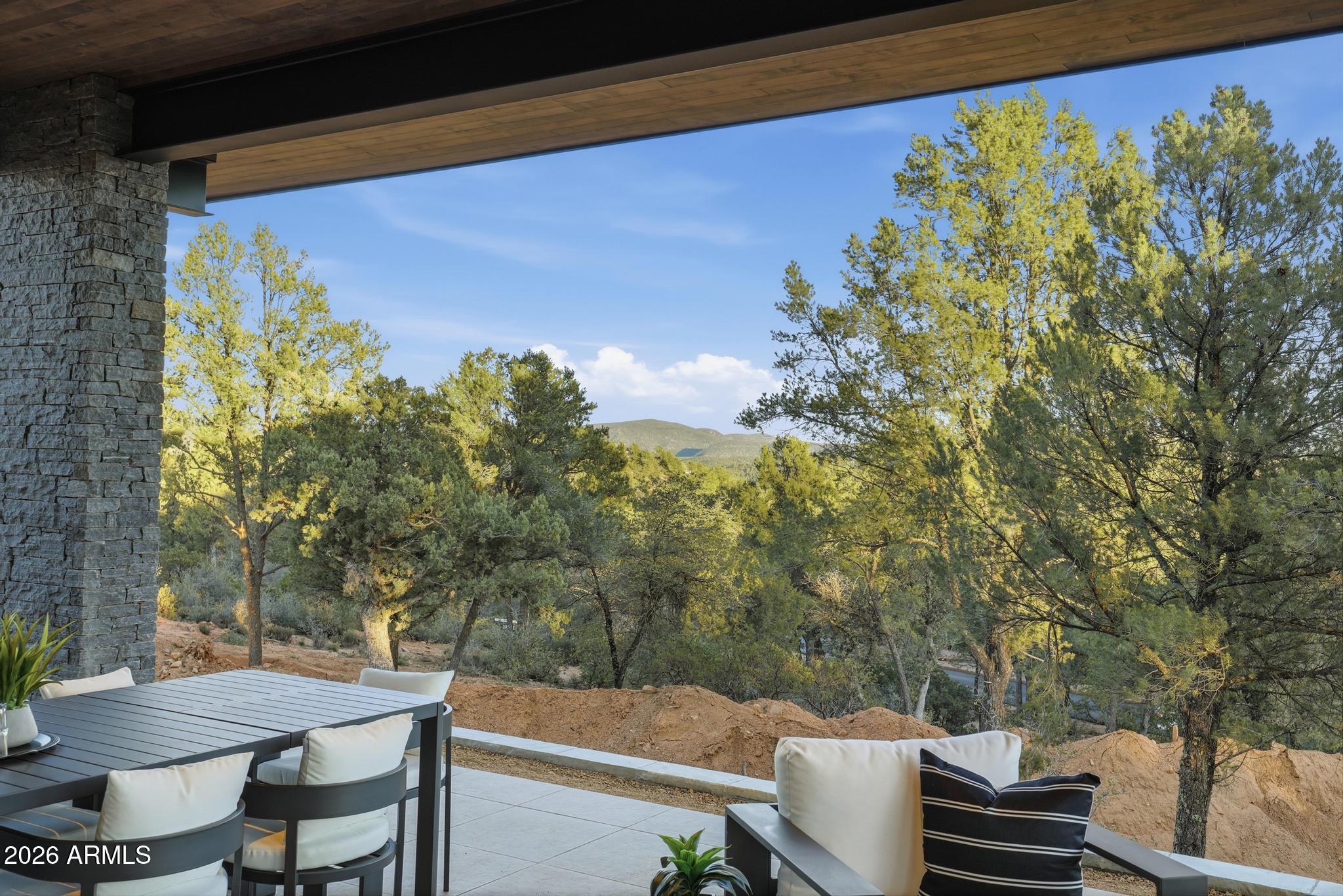 108 South Rim Club Drive Payson, AZ 85541 - Photo 50 of 56 a view of a chairs and table in patio