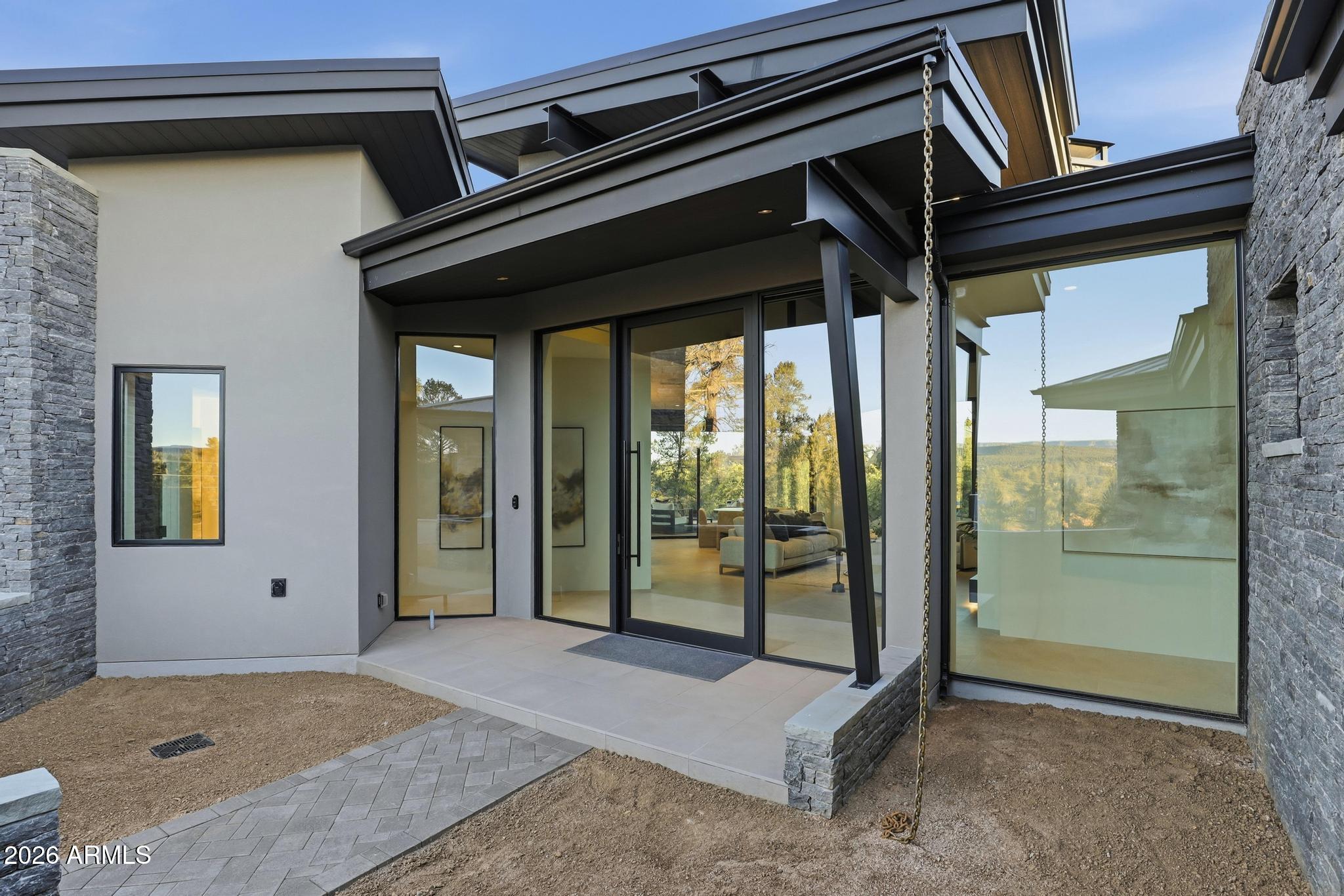 108 South Rim Club Drive Payson, AZ 85541 - Photo 6 of 56 a view of front door and porch