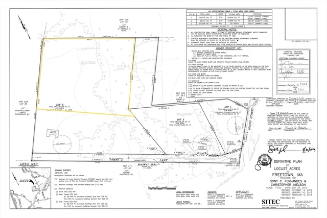 $300,000 | 0 Sammy's Lane, Assonet, MA 02702