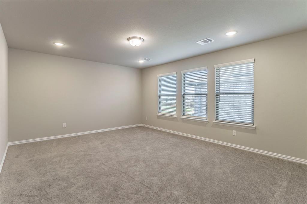 626 Ruthye Lane Pilot Point, TX 76258 - Photo 21 of 28 Carpeted spare room featuring recessed lighting
