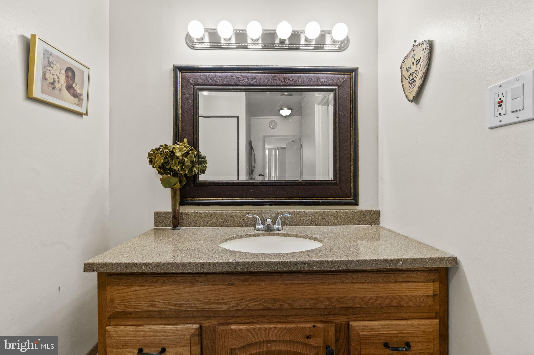 3900 West Ford Road, Unit 5M Philadelphia, PA 19131 - Photo 14 of 23 a bathroom with a sink and a mirror