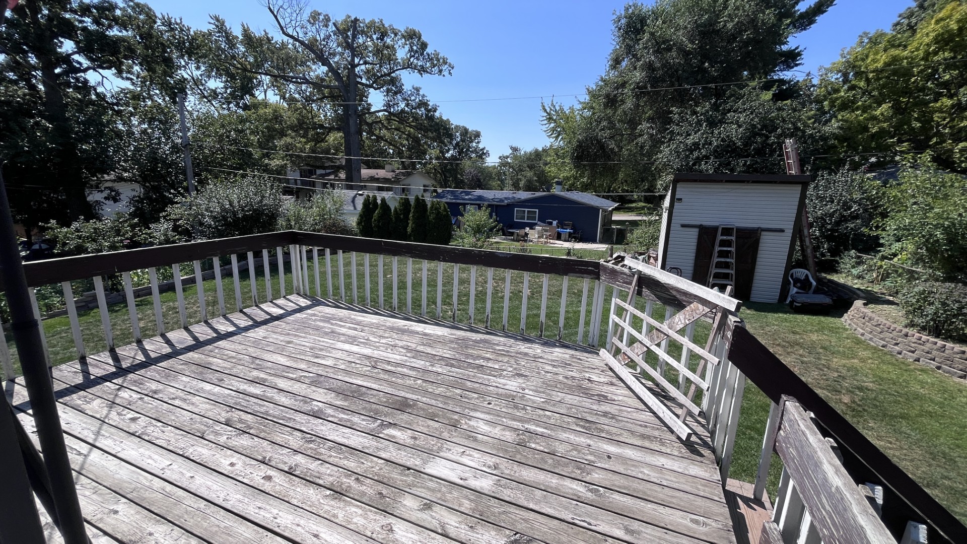 110 Woodcrest Circle Streamwood, IL 60107 - Photo 23 of 24 a view of balcony with deck and wooden floor