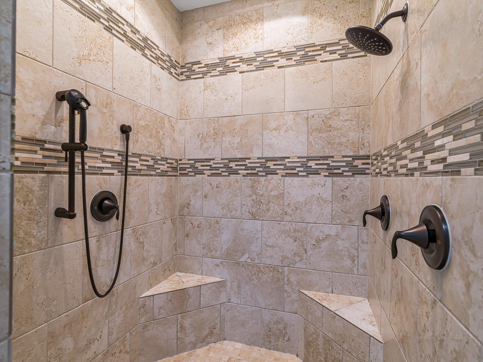 1340 Idylwild Street Houston, TX 77009 - Photo 24 of 42 Primary shower with multiple shower heads