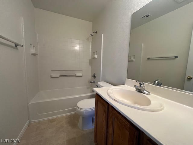 8229 Strawberry Spring Street Las Vegas, NV 89143 - Photo 18 of 40 Full bathroom featuring vanity and shower / washtub combination