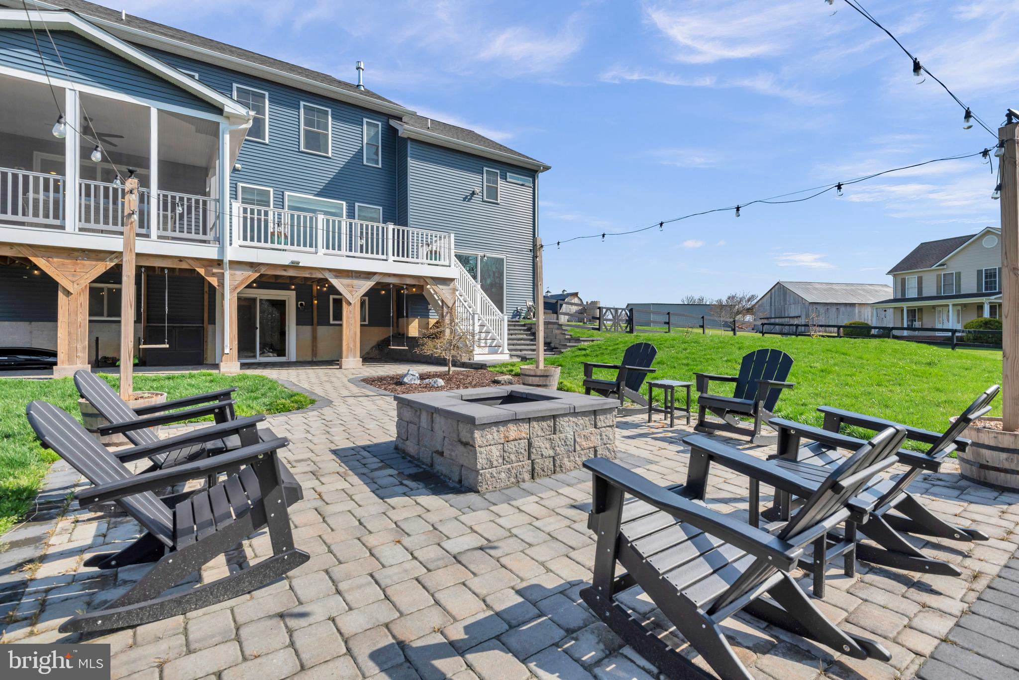 3676 Birdsville Road Davidsonville, MD 21035 - Photo 63 of 90 fire pit patio area