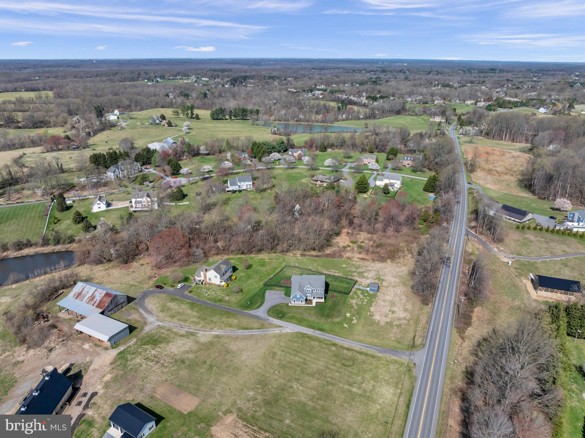 3676 Birdsville Road Davidsonville, MD 21035 - Photo 76 of 90 drone shot