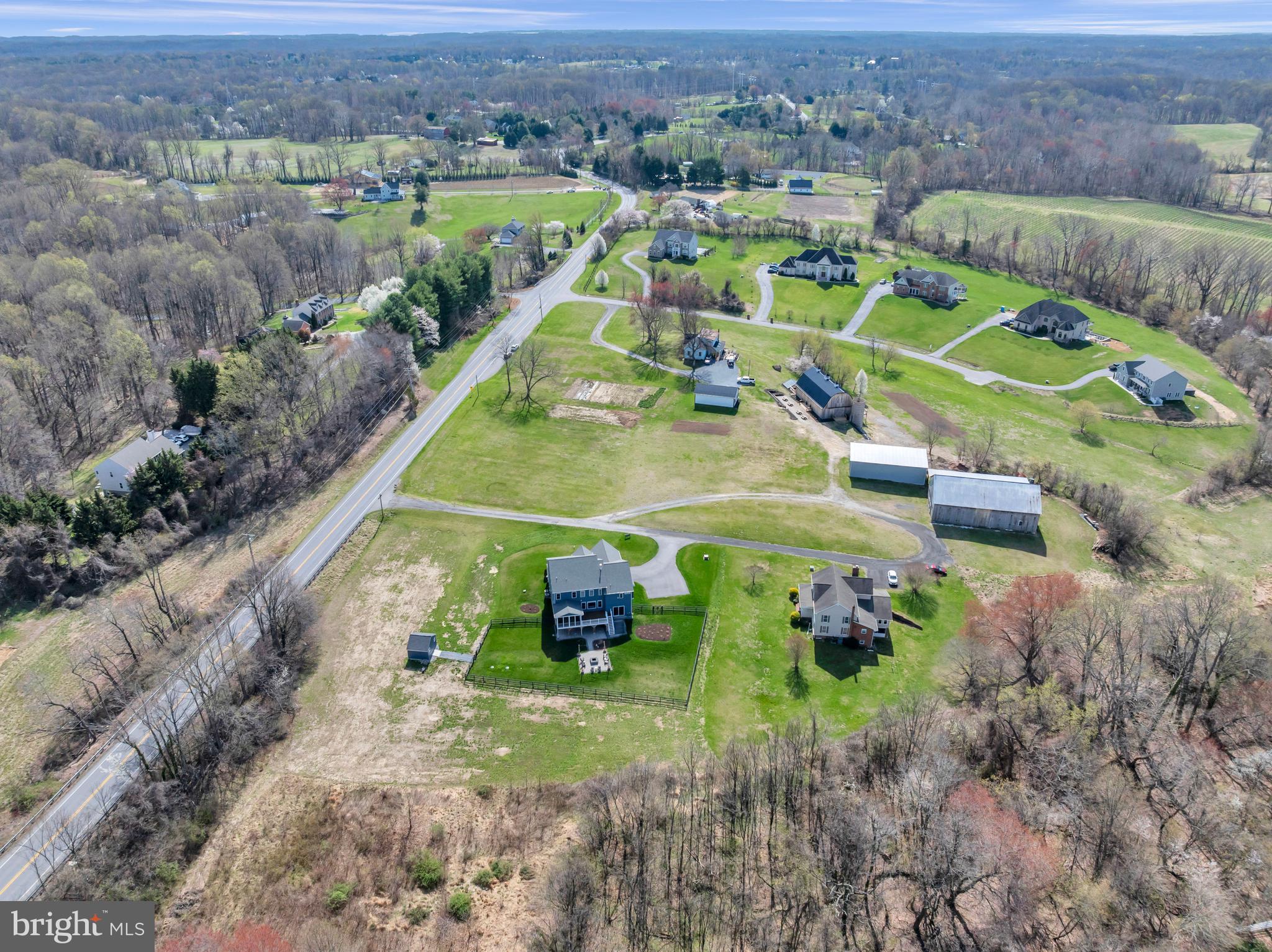 3676 Birdsville Road Davidsonville, MD 21035 - Photo 78 of 90 overall drone shot
