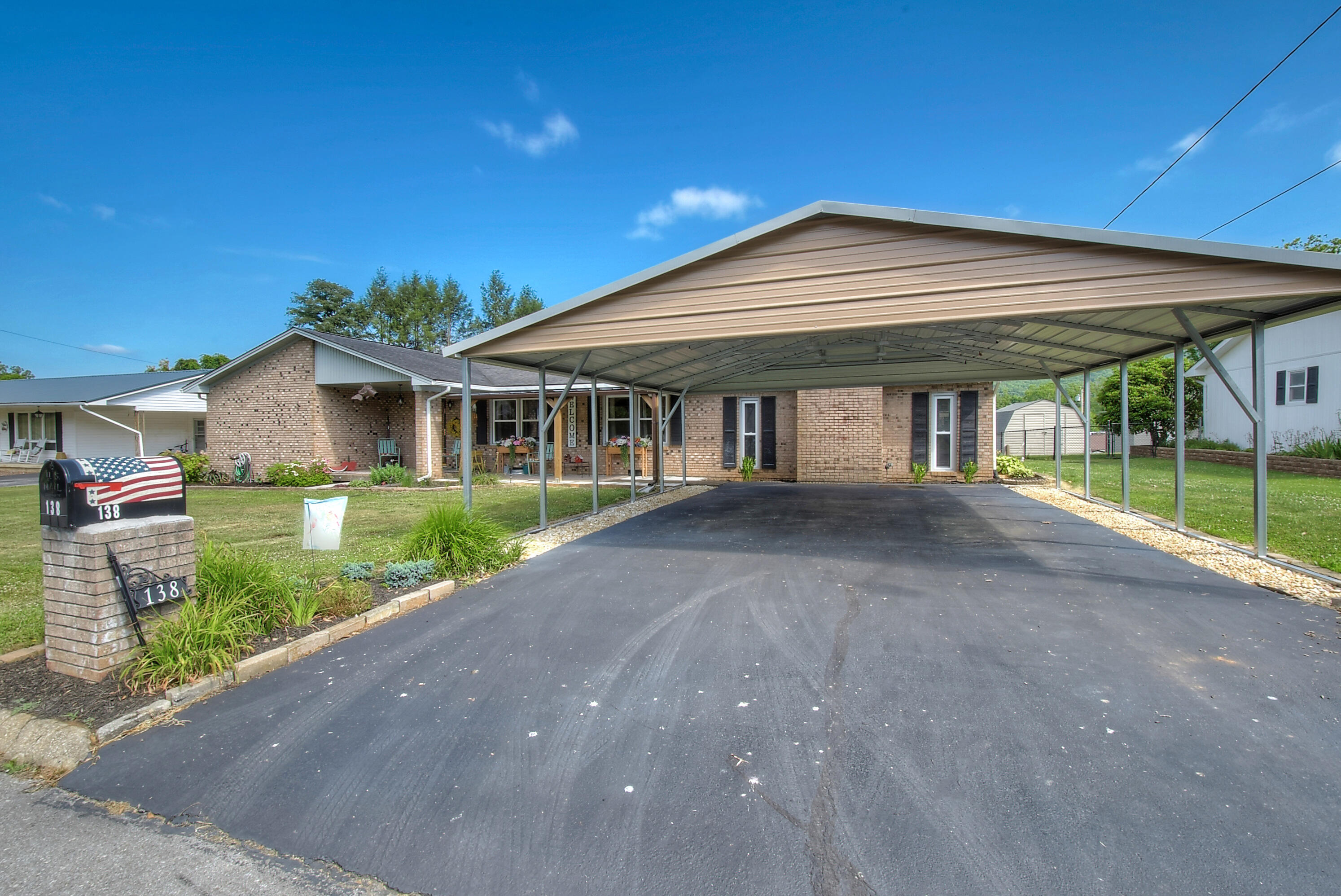 138 Ed Davis Road Elizabethton, TN 37643 - Photo 26 of 27 covered carport