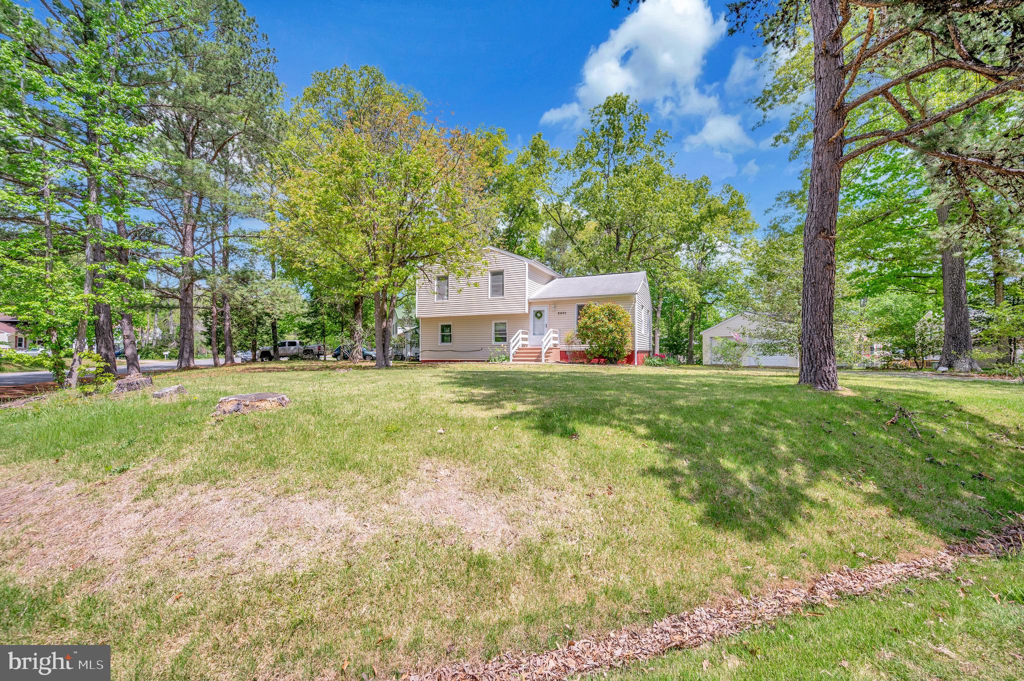 2601 Deerfield Road Ruther Glen, VA 22546 - Photo 3 of 51 Spacious corner lot with mature trees