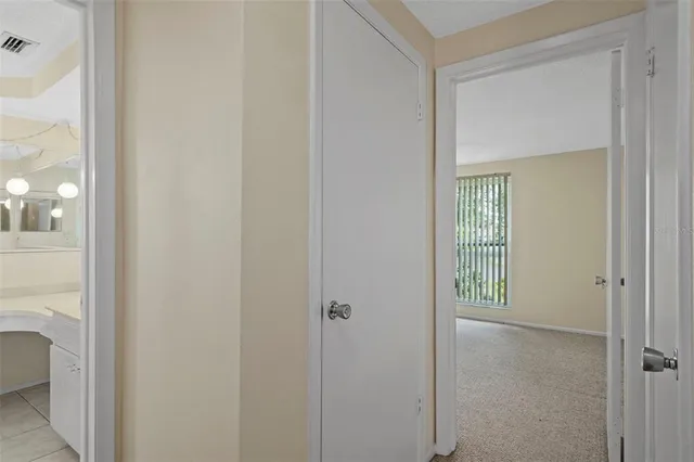 a view of empty room