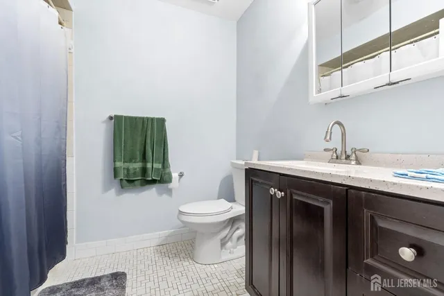 a bathroom with a sink and a toilet