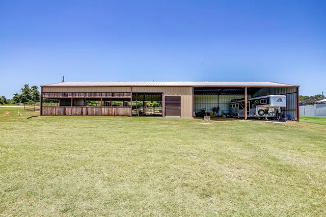 a view of a house with a swimming pool