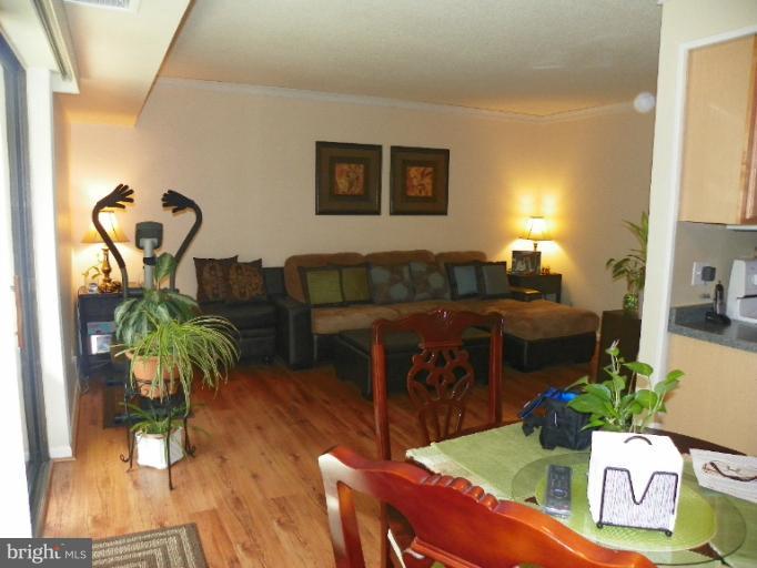 2241 Castle Rock Square, Unit 12C Reston, VA 20191 - Photo 14 of 17 Living Room and dining area
