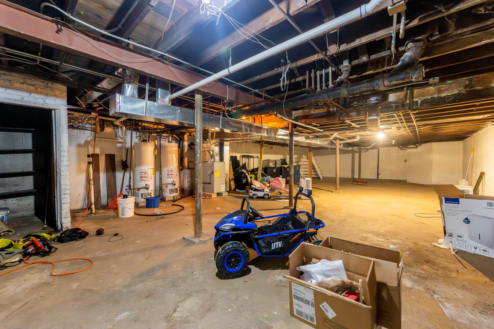 12258 South Normal Avenue Chicago, IL 60628 - Photo 18 of 21 a car parked in garage