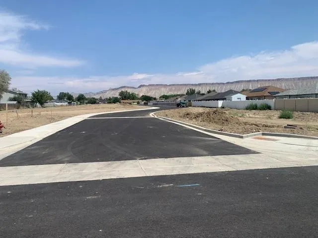 a view of a city street