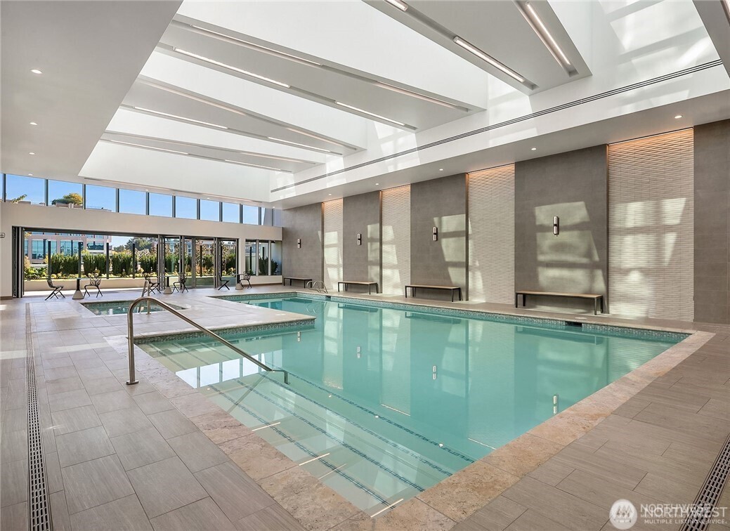 188 Bellevue Way Northeast, Unit 1907 Bellevue, WA 98004 - Photo 32 of 36 a view of a swimming pool and outdoor space
