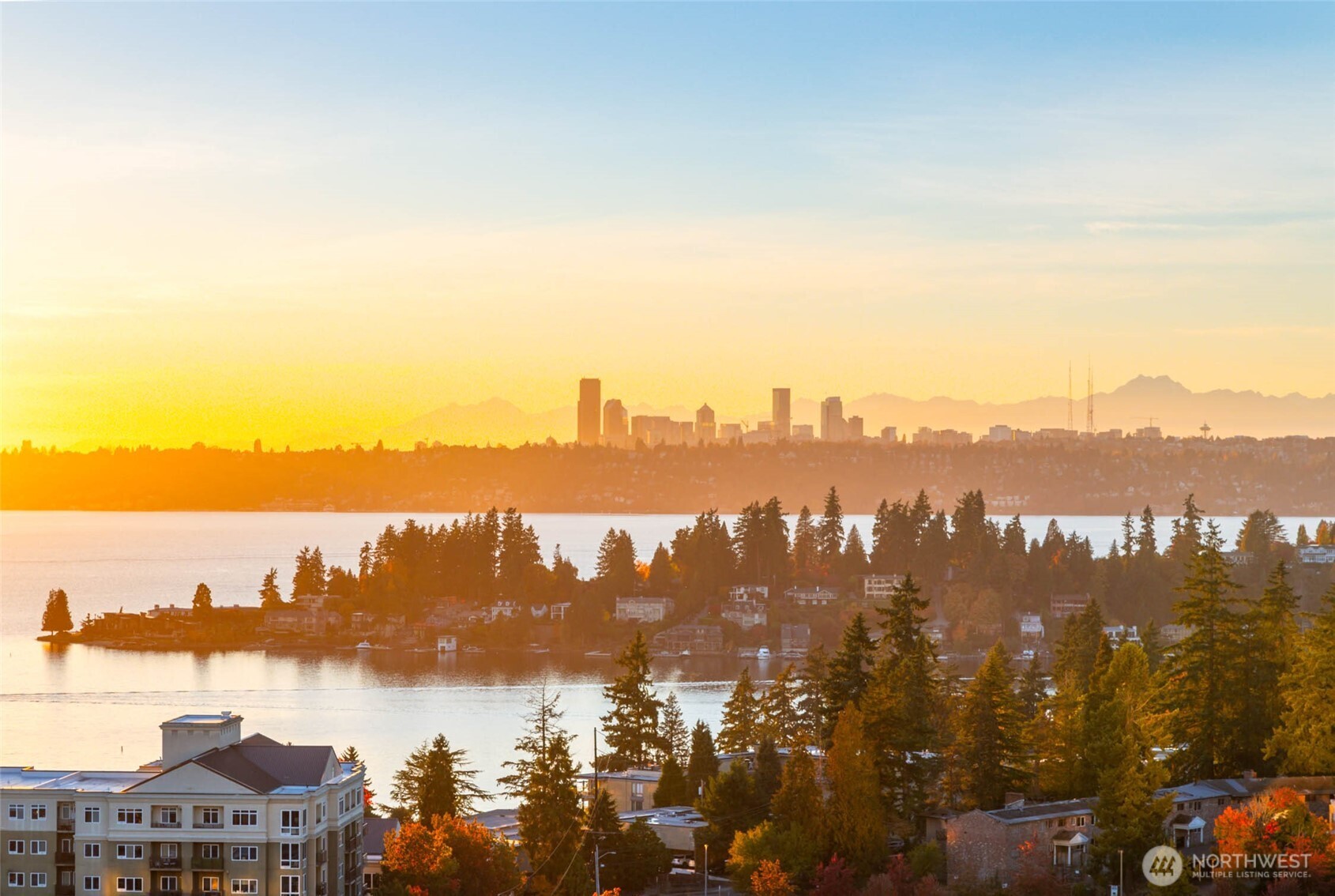 188 Bellevue Way Northeast, Unit 1907 Bellevue, WA 98004 - Photo 4 of 36 a view of a city with lake view