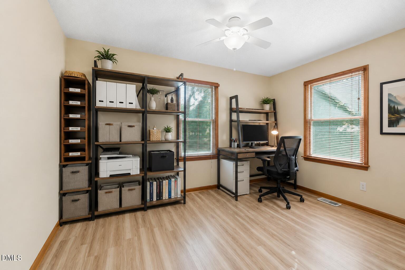 174 Windy Point Road Beaufort, NC 28516 - Photo 39 of 55 Another room sized to suit your family. This one is located down the hall from the kitchen. (AI altered pic to show clean work space)