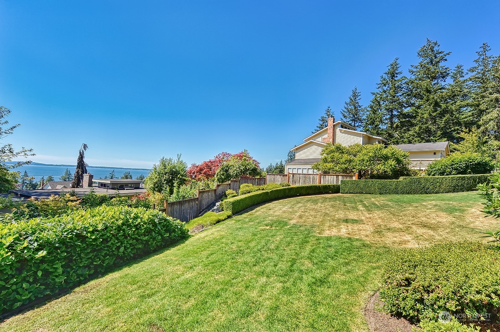 608 Clark Road Bellingham, WA 98225 - Photo 37 of 40 a view of a garden