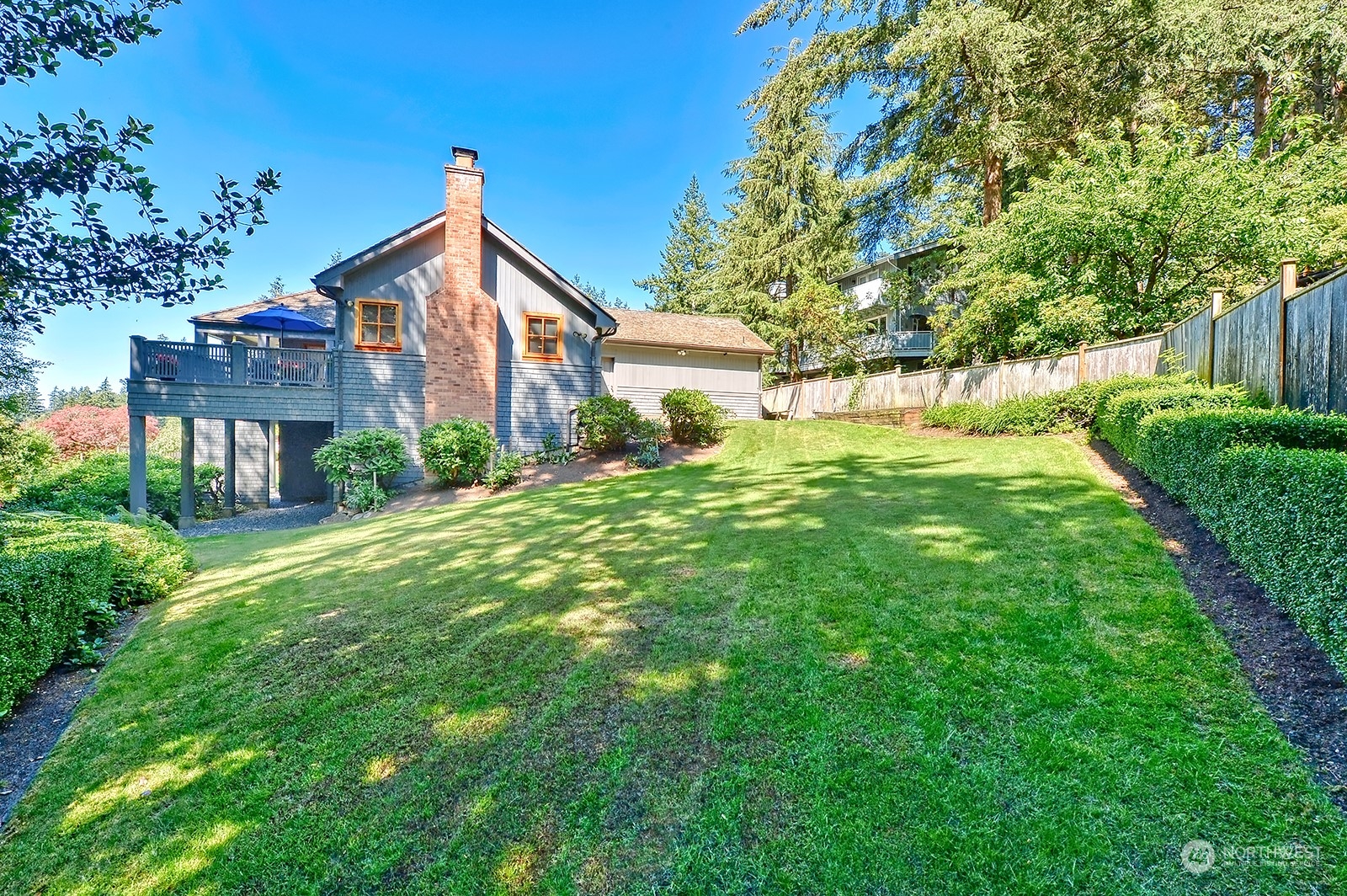 608 Clark Road Bellingham, WA 98225 - Photo 38 of 40 a view of backyard of house