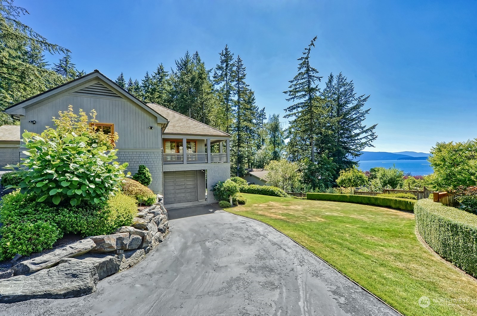 608 Clark Road Bellingham, WA 98225 - Photo 7 of 40 a front view of a house with garden