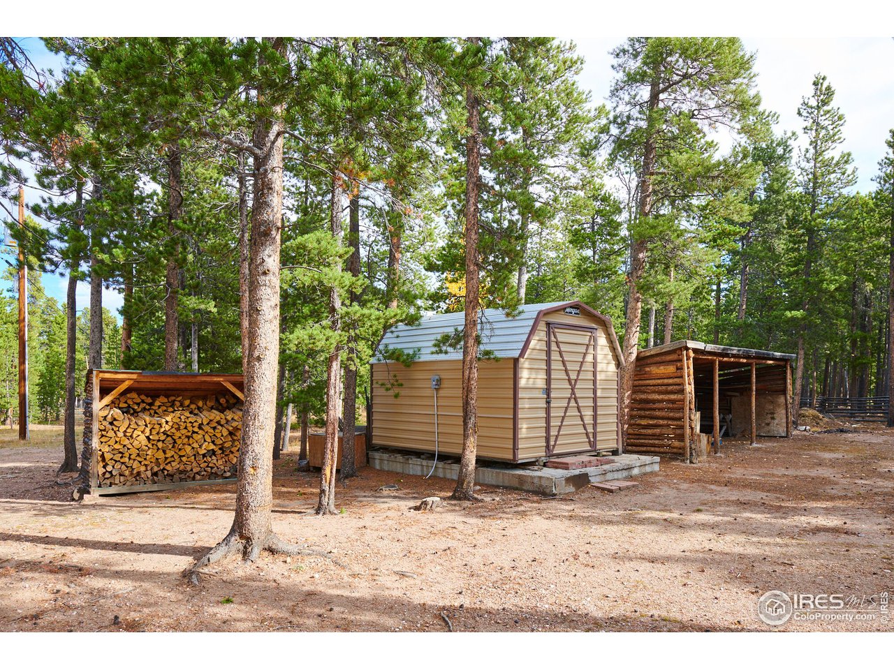 122 Gap Road Black Hawk, CO 80422 - Photo 20 of 37 Storage Shed and Lean To