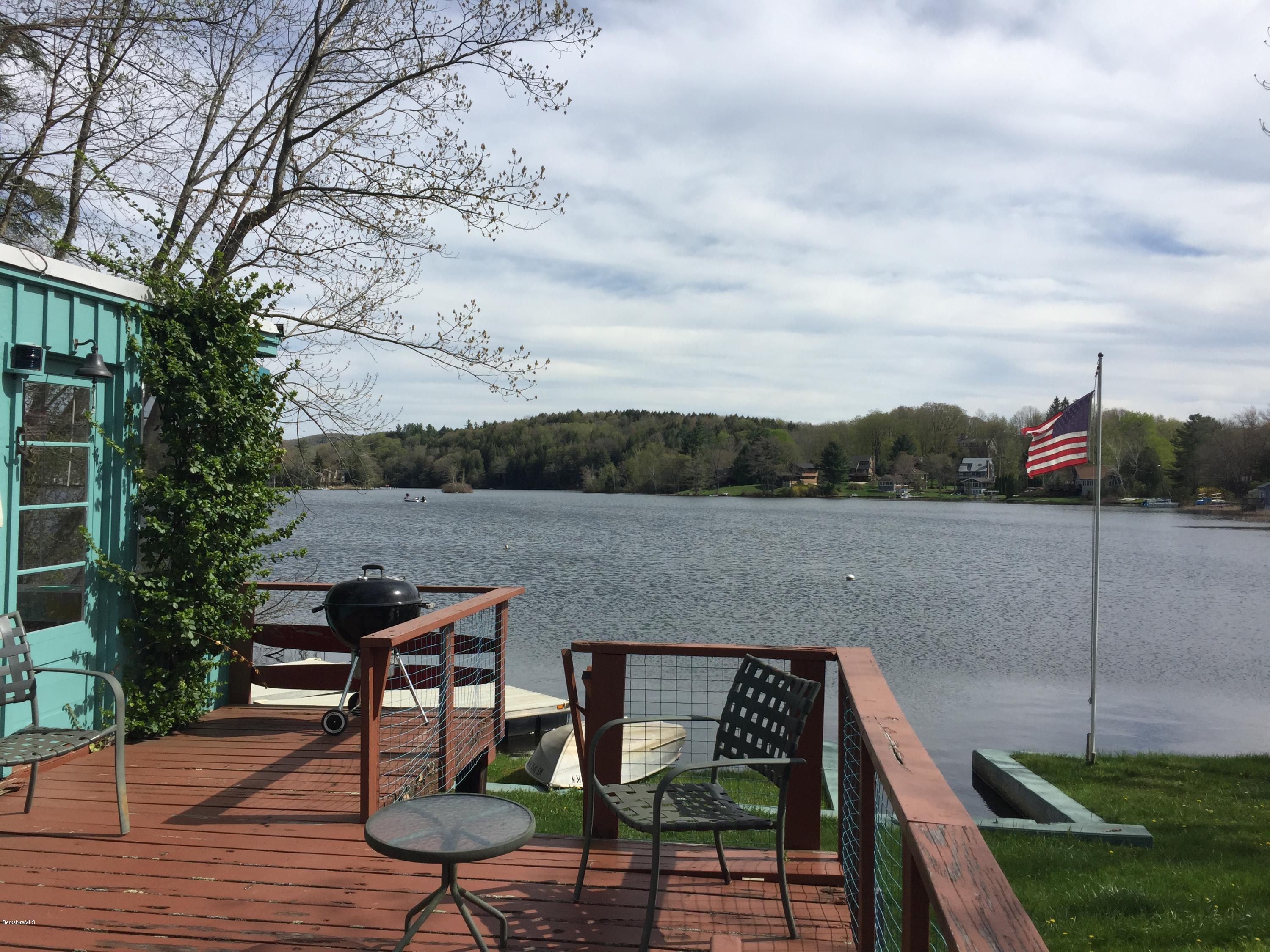 4 Sylvan Road Monterey, MA 01245 - Photo 3 of 6 a view of yard from deck having patio