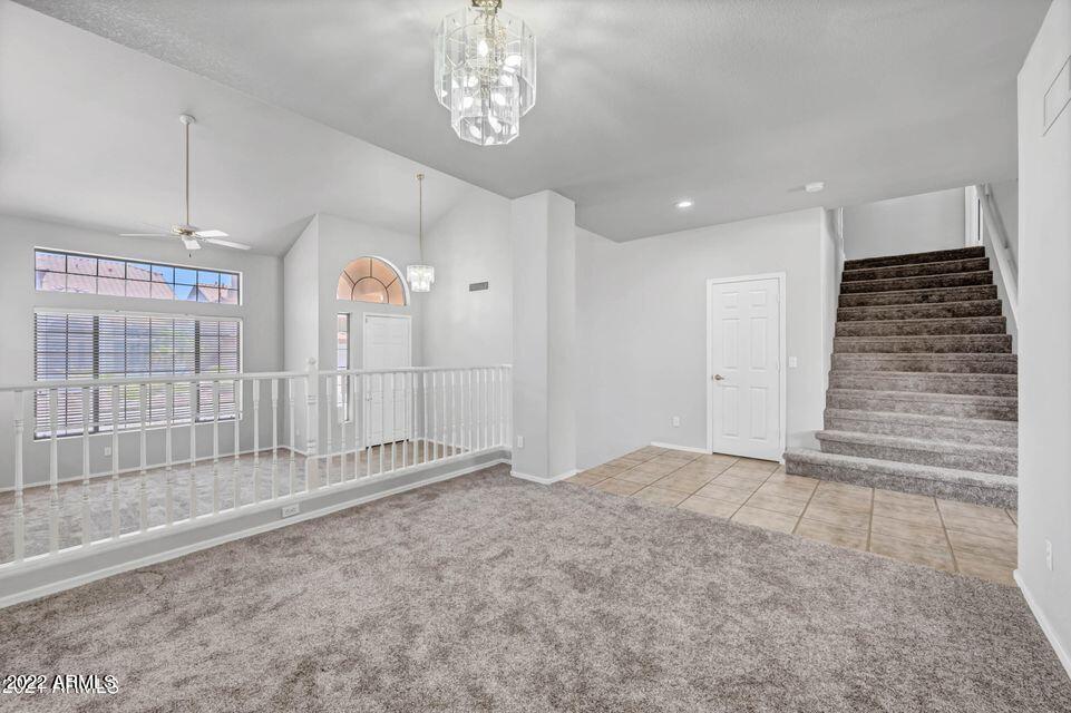 6410 West Hackamore Drive Phoenix, AZ 85083 - Photo 13 of 50 a view of a livingroom with a staircase