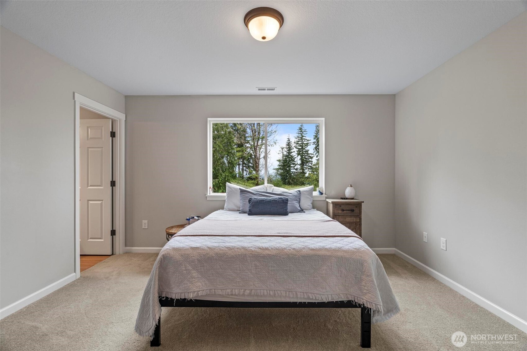 144-38 18 Loop Road Centralia, WA 98531 - Photo 22 of 39 a bedroom with a bed and window