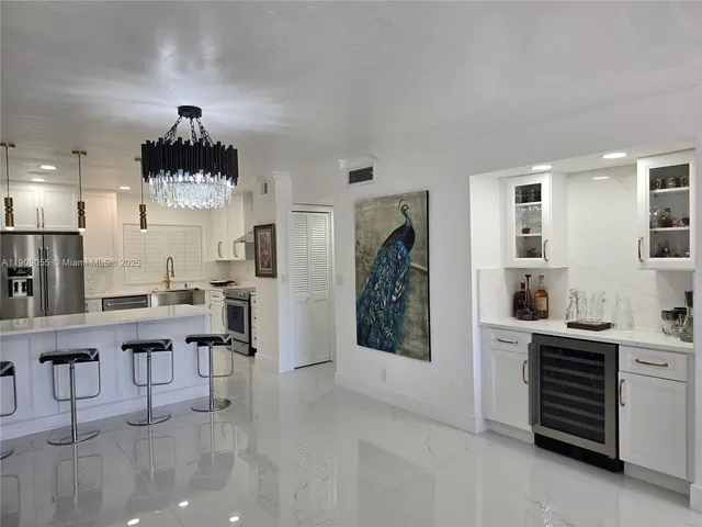 a car parked in front of a house